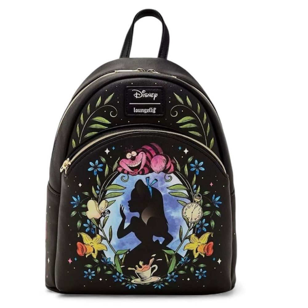 Loungefly Disney Alice in Wonderland Cameo Silhouette Mini Backpack